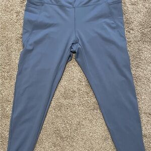 Danskin Slate Blue Activewear Leggings